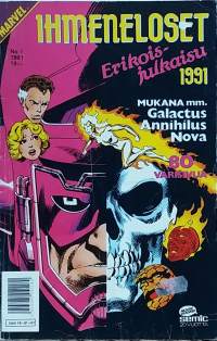 Marvel - Ihmeneloset no. 1/1991 - Erikoisjulkaisu. (Sarjakuvalehdet)
