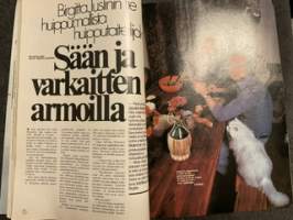 Eeva 1976 nr 6, Rakel Wihuri kokokuvassa, Anni Blomqvist - suru synnytti kirjailijan, Hannu Huuska, Laukon kartano - Tarun ja toden Laukko, Petra Frey