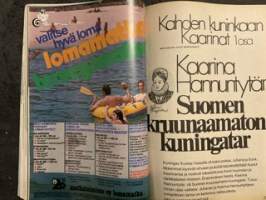 Eeva 1976 nr 6, Rakel Wihuri kokokuvassa, Anni Blomqvist - suru synnytti kirjailijan, Hannu Huuska, Laukon kartano - Tarun ja toden Laukko, Petra Frey