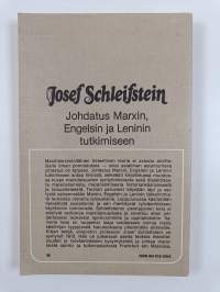 Johdatus Marxin, Engelsin ja Leninin tutkimiseen