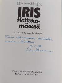 Iris hattaramäessä (signeerattu, tekijän omiste)