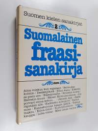 Suomen kielen sanakirjat 2, Suomalainen fraasisanakirja
