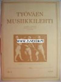 Työväen Musiikkilehti 1929 nr 2