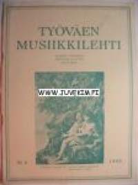 Työväen Musiikkilehti 1929 nr 8