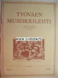 Työväen Musiikkilehti 1929 nr 9