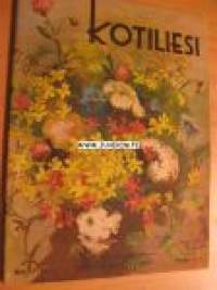 Kotiliesi 1938 nr 13-14 kansi Martta Wendelin. Hää -aihe: Kesähäät vuonna 1938. Anopin puhe morsiamelle. Suomen Voimistelun suurkisat 1938.