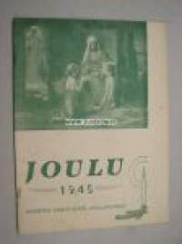 Joulu 1945 Nuorten todistuksen joulunumero