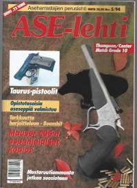 ASE-lehti 1994 nr 5 /  Taurus pistoolit, aseseppä,