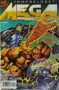 Mega Marvel -  Ihmeneloset No.3 1998. (Sarjakuvalehdet)