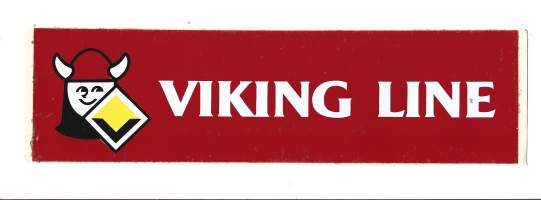 Viking Line   - tarra  6x22 cm