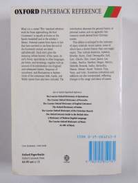The Oxford dictionary of English Christian names