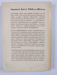 Suomen kuva Yhdysvalloissa 1800-luvun lopulta 1960-luvulle : ääriviivoja