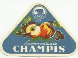 Champis -   juomaetiketti