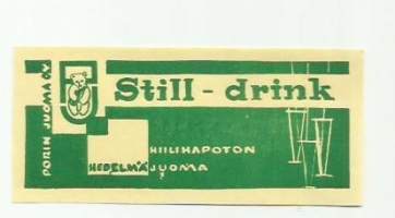 Still Drink  -   juomaetiketti