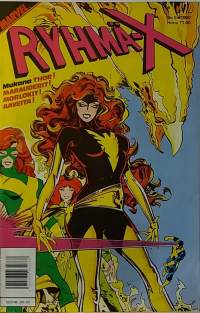 Marvel - Ryhmä-X. No. 5/1990.  (Sarjakuvalehdet, sopii keräilykappaleeksi)