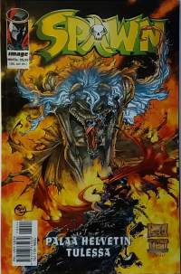 Spawn No. 4/1998.  Palaa helvetin tulessa. (Sarjakuvalehti, sopiva keräilykappaleeksi)