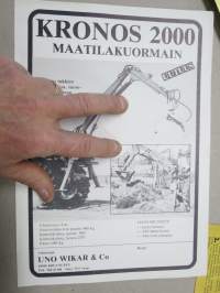 Kronos 2000 maatilakuormain -myyntiesite