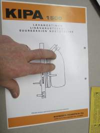 Kipa 1500 lavanostin -myyntiesite