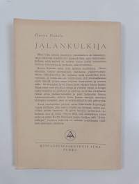 Jalankulkija : runoja