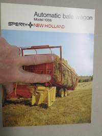 Sperry-New Holland 1006 Automatic bale wagon -myyntiesite