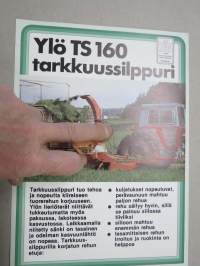 Ylö TS 160 tarkkuussilppuri -myyntiesite