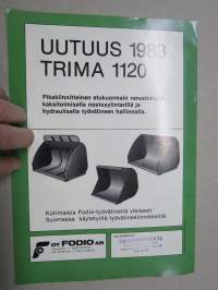 Trima etukuormaimet -myyntiesite