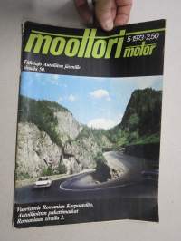 Moottori-Motor 1973 nr 5, Ahveniston automuseo, HM Keisarillinen juna, Auto ja kaupunki, Ilmajäähdytys kuorma-autossa, Suomalainen Solifer asuntovaunu...