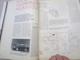 Moottori-Motor 1973 nr 5, Ahveniston automuseo, HM Keisarillinen juna, Auto ja kaupunki, Ilmajäähdytys kuorma-autossa, Suomalainen Solifer asuntovaunu...