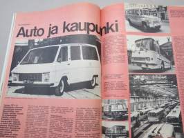 Moottori-Motor 1973 nr 5, Ahveniston automuseo, HM Keisarillinen juna, Auto ja kaupunki, Ilmajäähdytys kuorma-autossa, Suomalainen Solifer asuntovaunu...