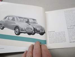 Auto Union DKW 1000, Coupe S, Limousine Betriebsanleitung Ausgabe August 1961 -käyttöohjekirja, saksankielinen
