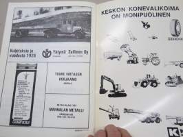 Suomen Automobiili-Historiallinen Klubi Tampereen kerho ry XVII 1976  Valtakunnalliset Retkeilyajot ja Automobiilinäyttely -tapahtumajulkaisu / ohjelma