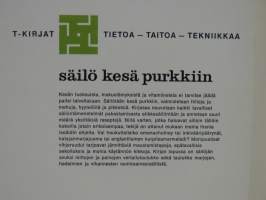Säilö kesä purkkiin