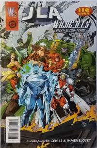 JLA &amp; WilDC. A.T.S./Gen 13 &amp; Ihmeneloset v. 2002. (Sarjakuvalehdet)