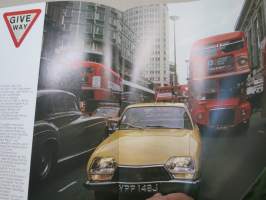 Citroën GS - Das auto ohne Grenzen 1972 -myyntiesite, saksankielinen