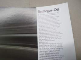Citroën DS 1972 -myyntiesite, saksankielinen
