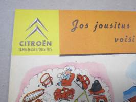Citroën ilma-nestejousitus - Jos jousitus voisi kertoa -myyntiesite