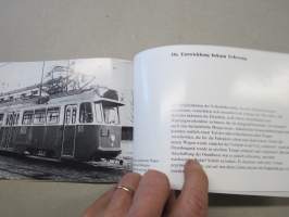Vom Pherdeomnibus zum Gelenktriebwagen -Helsingin raitiotedien historiaa, saksankielinen, julkaissut Helsingin Kaupungin Liikennelaitos