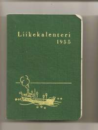 Liikekalenteri 1955 -   kalenteri merkintöjö