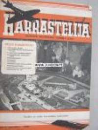 Harrastelija 1948 nr 11 Kannessa pienosrautatie vuodelta 1948. Avaruuden salaperäiset kuolemansäteet.  Amatööriaseman vastaanotin. Ylioppilas Osmo Wiio