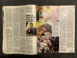 Seura 1986 nr 1, Marjo Matikainen, Walesin prinssi ja prinsessa osa 2, Marja-Liisa Kirvesniemi - lapsi oli paras joululahjani, Linnea Wennerskog