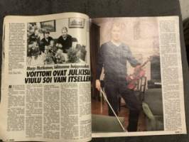 Seura 1986 nr 1, Marjo Matikainen, Walesin prinssi ja prinsessa osa 2, Marja-Liisa Kirvesniemi - lapsi oli paras joululahjani, Linnea Wennerskog