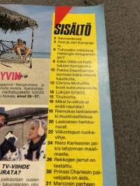 Seura 1986 nr 6, Komulaisten yllätysloma, matkailuliite, murhenäytelmä Sodankylän Kieringissä