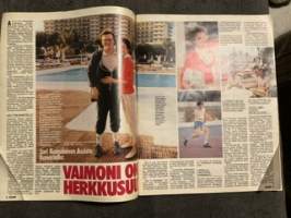Seura 1986 nr 6, Komulaisten yllätysloma, matkailuliite, murhenäytelmä Sodankylän Kieringissä