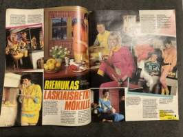 Seura 1986 nr 6, Komulaisten yllätysloma, matkailuliite, murhenäytelmä Sodankylän Kieringissä