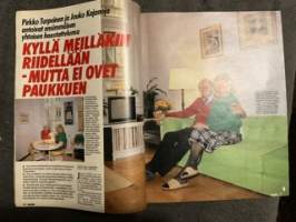 Seura 1986 nr 14, Heidi Herala - vauva tulossa, Mustalaiskuningatar muutti taivaaseen - Elli Hagert, Oscar-juhlissa, Pirkko Turpeinen ja Jouko Kajanoja
