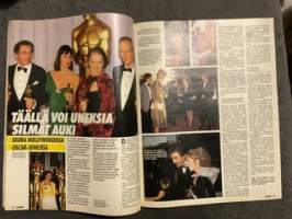 Seura 1986 nr 14, Heidi Herala - vauva tulossa, Mustalaiskuningatar muutti taivaaseen - Elli Hagert, Oscar-juhlissa, Pirkko Turpeinen ja Jouko Kajanoja