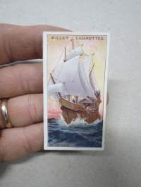 Wills´s Cigarettes - Celebrated Ships nr 38 - The &quot;Matthew&quot; -tupakkatehtaan keräilykortti