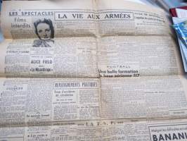 Le Jour - L´echo de Paris 28.11.1939 -sanomalehti, sisältää uutisointia mm. Suomen armeijan liikekannallepanosta ym.
