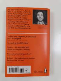 Blink : the power of thinking without thinking