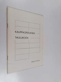 Kauppaopetuksen taulukoita : liite kirjaan Jokela &amp; Virtanen, Kauppamatematiikka : peruskurssi